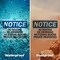 Signmission No Boating Or Swimming No Fishing Behind, 10 in W x Rectangle, Plastic OS-2PACK-NS-P-710-L-14394 - alternate 4